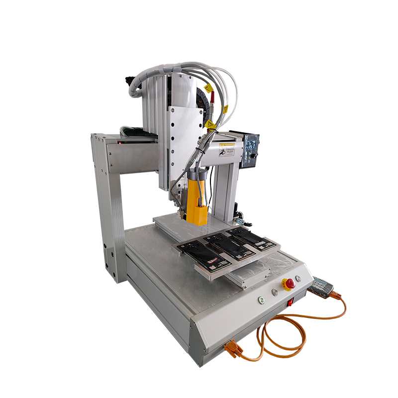 PUR熱熔膠三軸桌面式自動噴膠機