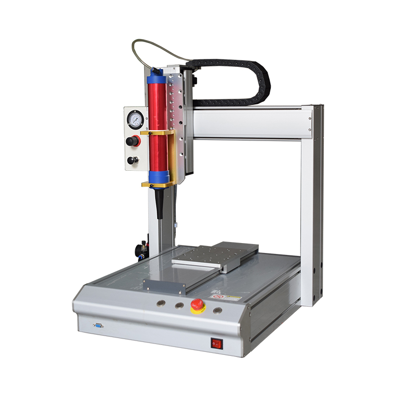 軟包裝膠水三軸桌面式自動點(diǎn)膠機(jī)