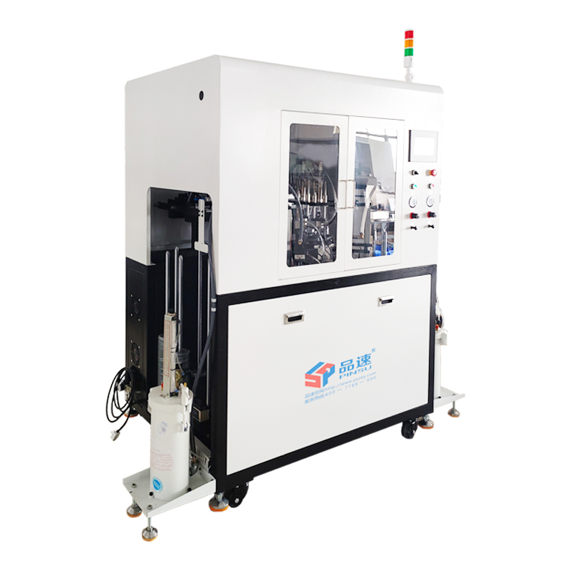 法蘭雙頭轉(zhuǎn)盤自動點膠機