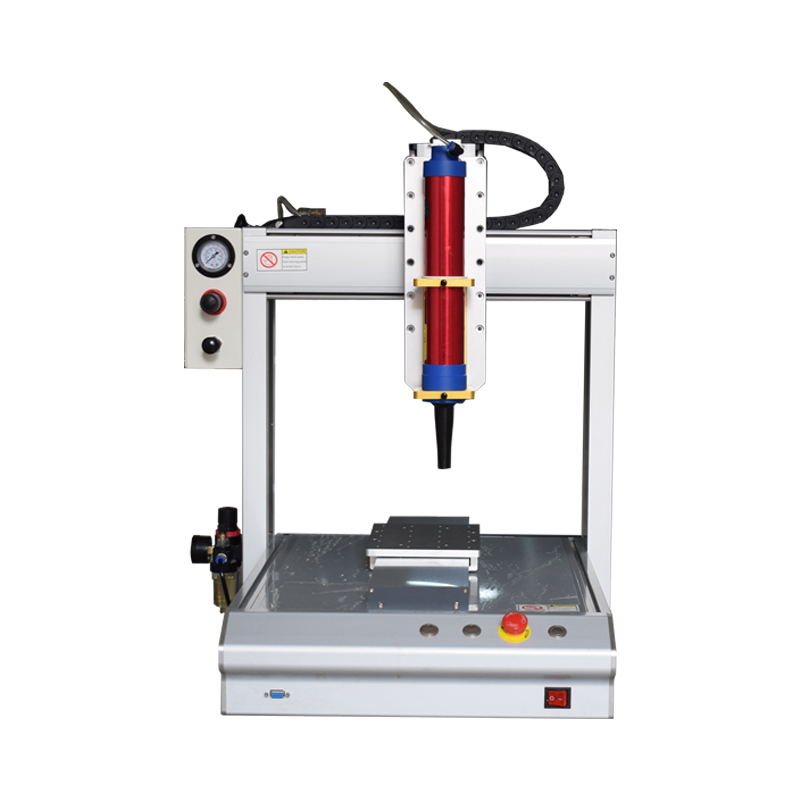 軟包裝膠水三軸桌面式自動點膠機(jī)